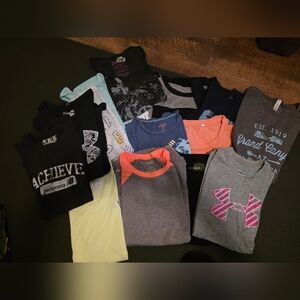 Bundle Lot of 15 Women’s T-Shirts, Mostly Medium & Large, Athleisure & Casual